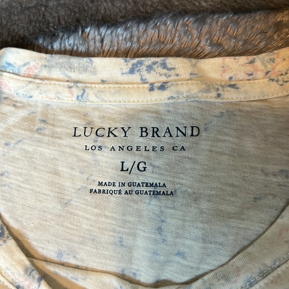 Lucky brand floral t shirt - Picture 2 of 5